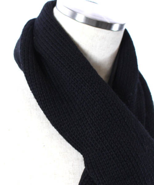 プラダスポーツ Prada Sport マフラー ウール ナイロン 黒 ブラック Nt33 Ca直11 メンズ 144 ベクトルパーク