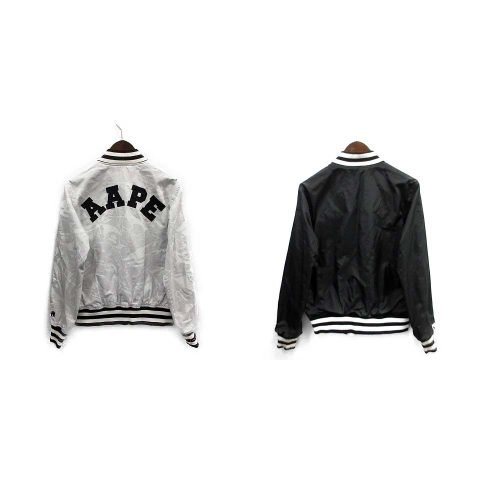 アベイシングエイプ A BATHING APE ジャケット ブルゾン リバーシブル  