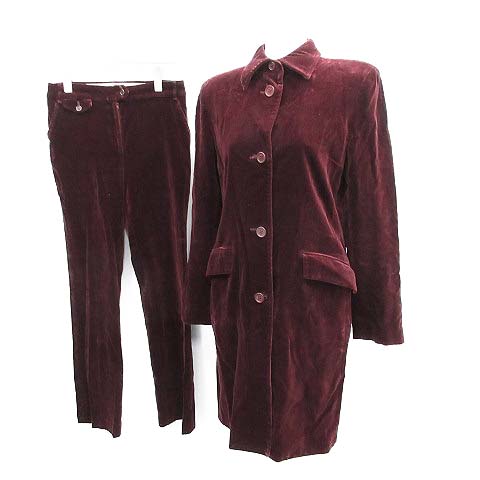 ポールスミス PAUL SMITH WOMEN セットアップ 上下 スーツ ベロア 