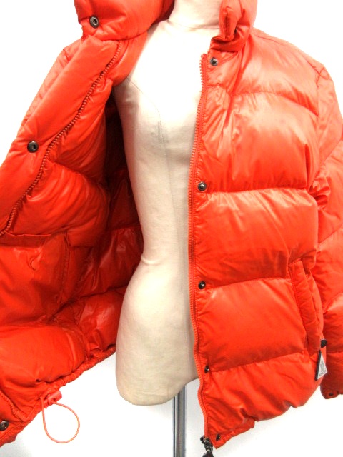 美品　MONCLER モンクレール BERGERAC オレンジ　サイズ0 モンクレール MONCLER ダウンジャケット BERGERAC 2 オレンジ