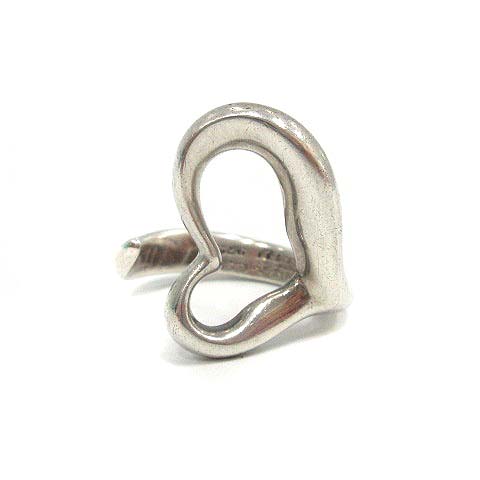 ティファニー　オープン　ハート　リング　925 11号 ティファニー TIFFANY & CO. オープンハート 指輪 リング 925 11号