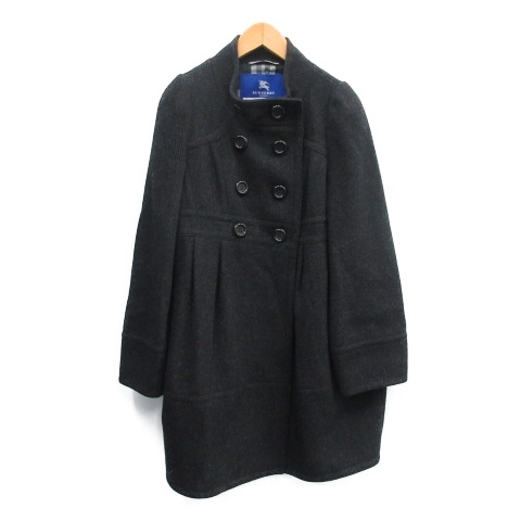 バーバリーブルーレーベル BURBERRY BLUE LABEL コート スタンドカラー 
