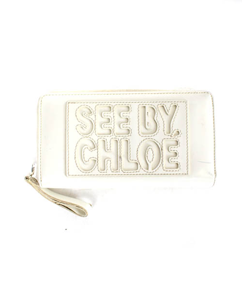 SEE BY CHLOE 長財布 白