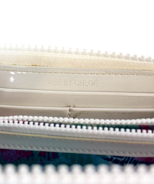 SEE BY CHLOE 長財布 白
