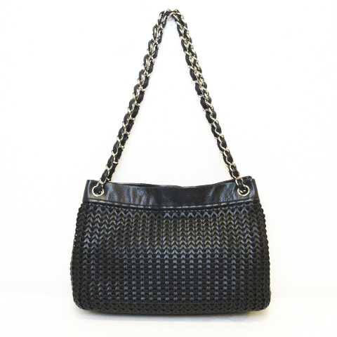 シャネル CHANEL A28002 メッシュ チェーン ショルダーバッグ
