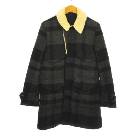 ナンバーナイン NUMBER (N)INE 08AW ポートランド期 ランチコート ボア 