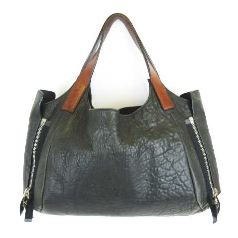 セリーヌ CELINE オールレザー トートバッグ ワンショルダー ブラック 