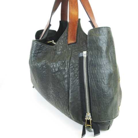 セリーヌ CELINE オールレザー トートバッグ ワンショルダー ブラック 