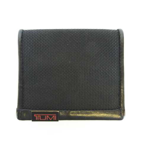 【新品・本物】トゥミ TUMI コインケース　小銭入れ　黒ブラック　メンズ　財布 トゥミ TUMI コンパクト コインケース 小銭入れ ナイロンキャンバス