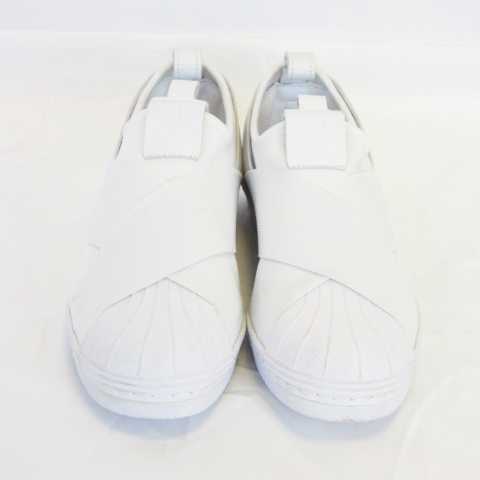 アディダスオリジナルス Adidas Originals Bz0111 美品 スーパースター スリッポン スニーカー シューズ ホワイト 白 22 As0215 レディース 145 ベクトルパーク