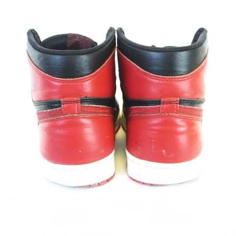 ナイキ Nike 観賞用 Air Jordan 1 Aj1 エアジョーダン1 94年復刻 1307 061 スニーカー Bred ブレッド 赤黒 29cm Us11 メンズ 145 ベクトルパーク