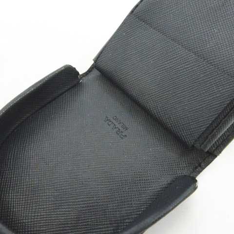 プラダ PRADA 2MM788 サフィアーノ コインケース 小銭入れ 馬蹄型 牛革 