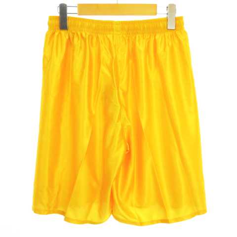PUMA ハーフパンツ イエロー/ブルー XOサイズ 未使用品 プーマ PUMA スポーツウェア サッカー ハーフ パンツ