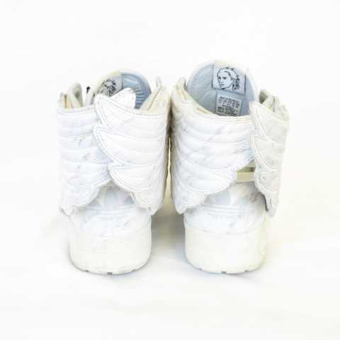 アディダス　JEREMY SCOTT WING スニーカー　ホワイト　新品未使用 物欲スニーカー | アディダス ObyO JS ウイング 2.0