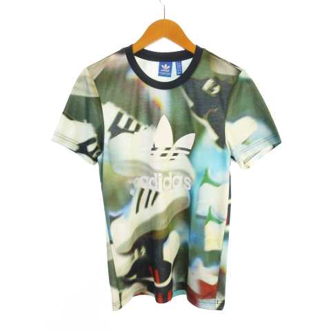 レア adidas×FARM company ボタニカルTシャツ adidas（アディダス）の「【ヴィンテージ古着】adidas adidas  Originals by The Farm Company / アディダス トレフォイルロゴ ボタニカル 総柄 スウェット（スウェット）」 -  WEAR adidas originals farm company Tシャツ adidas アディダス　トレフォイル　総柄　Tシャツ