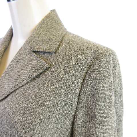 Burberrys テーラードジャケット 38 グレー系ツィード