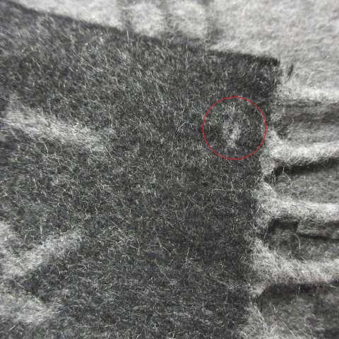 ブルガリ BVLGARI カシミヤ100％ マフラー ロゴ フリンジ