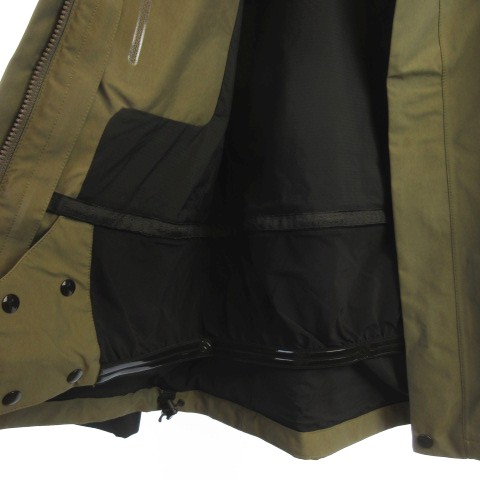 ザノースフェイス THE NORTH FACE 極美品 NP61800 Mountain Jacket マウンテンジャケット 19FW  GORE-TEX フルジップ 切替 ロゴ刺繍 ワイマナラーブラウン L AI1118 メンズ