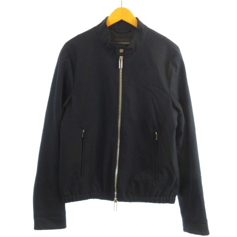 エンポリオアルマーニ EMPORIO ARMANI 美品 中綿 ブルゾン ライダース 