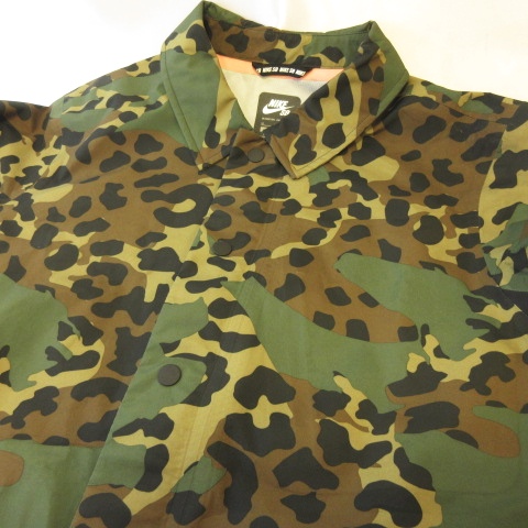 ナイキ エスビー NIKE SB コーチジャケット GORE-TEX カモフラ 迷彩柄  