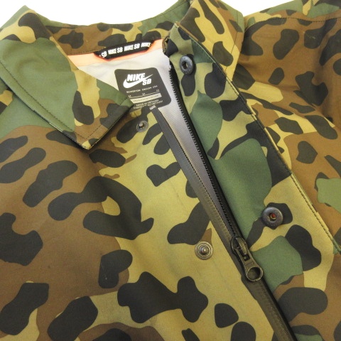 ナイキ エスビー NIKE SB コーチジャケット GORE-TEX カモフラ 迷彩柄  