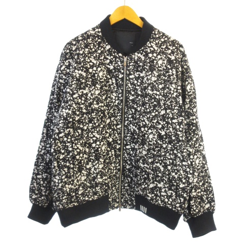 kirov キロフ スプレー ジャガードブルゾン ジャケット ジャンパー W 