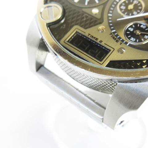 ディーゼル DIESEL ミスターダディー DZ-7221 アナデジ クロノ