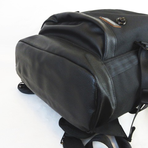 ポーター PORTER ジャムホームメイド JAM HOME MADE 美品 BACK PACK 30L バックパック リュックサック ナイロン PVC ブラック 黒 メンズ