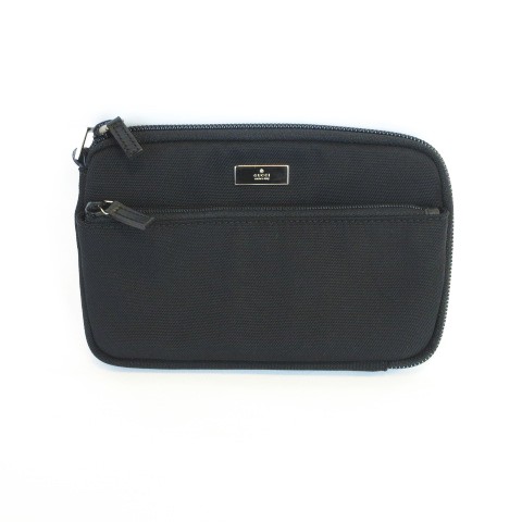 グッチ Gucci 039 1099 ポーチ バッグ 小物入れ ナイロンキャンバス ブラック 黒 レディース 145 ベクトルパーク