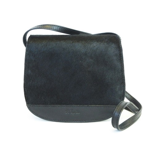 ローレンラルフローレン LAUREN RALPH LAUREN LRL 美品 ハラコ レザー 