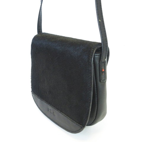ローレンラルフローレン LAUREN RALPH LAUREN LRL 美品 ハラコ レザー 