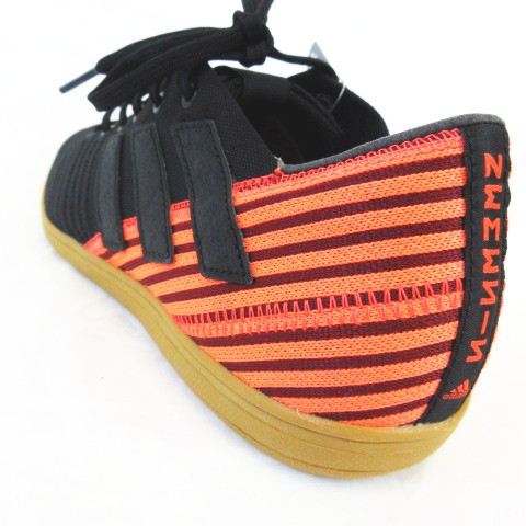 adidas フットサルシューズ　27.0 ブラック✖︎オレンジ　超貴重‼️ adidas フットサルシューズ 27.0 ブラック✖︎オレンジ 超貴重