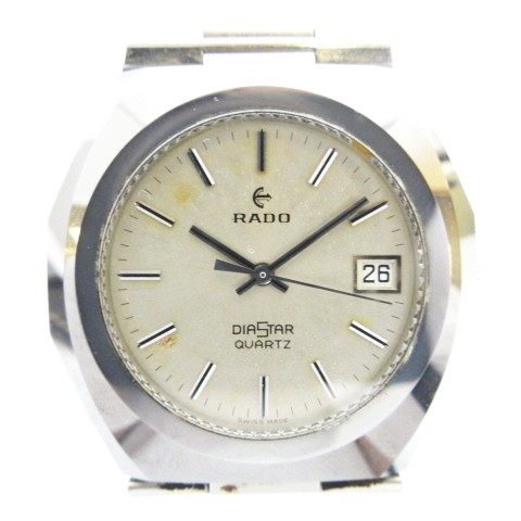 ラドー RADO DIASTAR WATER SEALED 89-729 クオーツ 腕時計 SS 