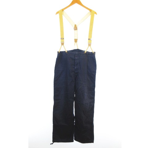 ツイル サスペンダー付きパンツ ドイツ軍モチーフ HERCULE ミリタリー