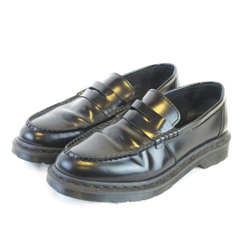 ドクターマーチン DR.MARTENS PENTON 25015001 美品 コイン ペニー  
