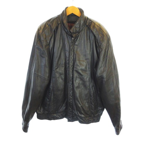TANNERY WEST レザー ジャケット 革ジャン ブルゾン ライナー付き 