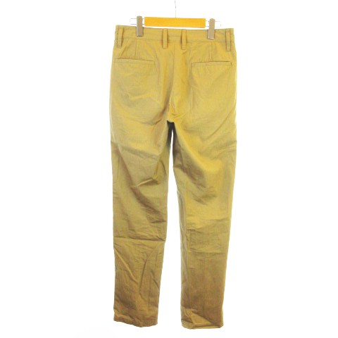 ナイジェルケーボン Nigel Cabourn コットン タック テーパードパンツ カジュアルスラックス 日本製 ベージュ 30 メンズ 145 ベクトルパーク