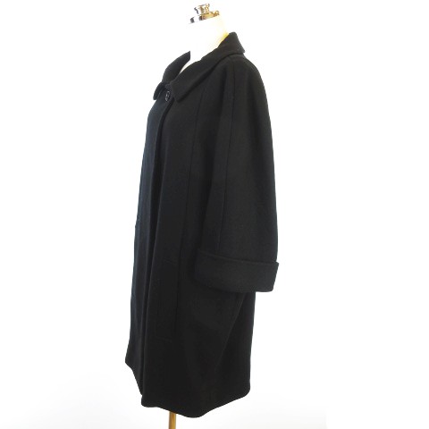 カルヴェン CARVEN ウール コクーンコート ドルマン 七分袖 ビッグ 