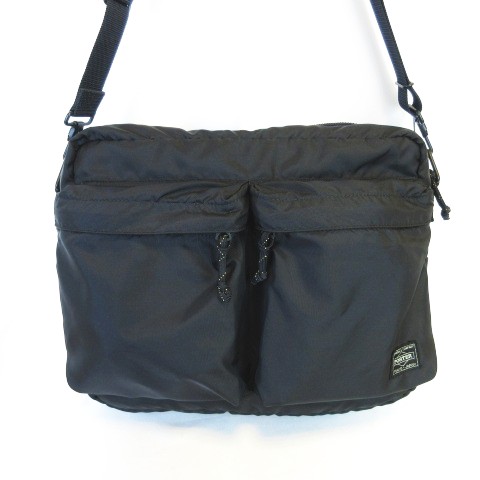 ポーター PORTER 美品 FORCE フォース ナイロン ショルダーバッグ 斜め 