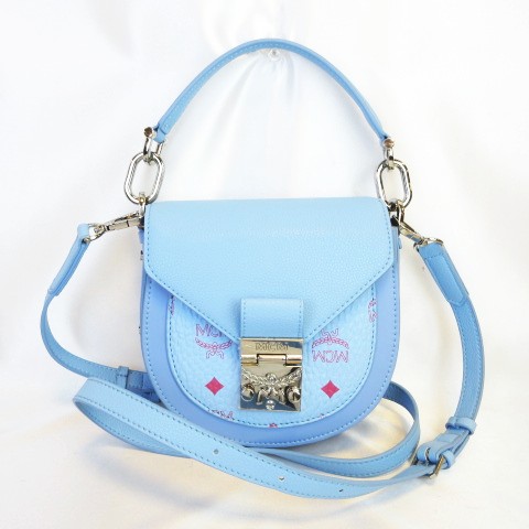 エムシーエム MCM 美品 ミニ パトリシア ショルダーバッグ カラー 