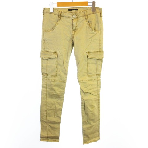 マウジー Moussy ミリタリー スキニー カーゴパンツ ローライズ コットン ストレッチ ベージュ系 1 レディース 145 ベクトルパーク