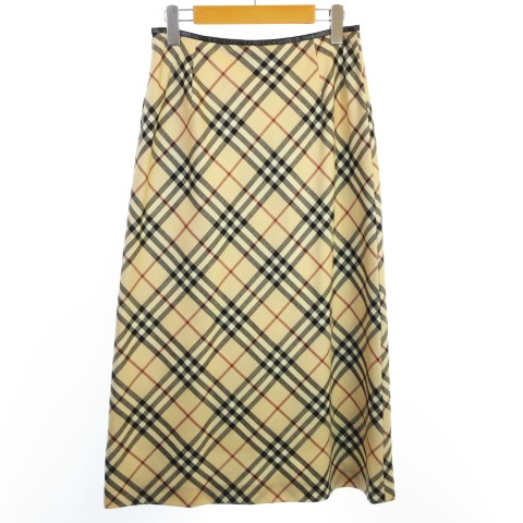 バーバリー ロンドン BURBERRY LONDON ノバチェック ロング Aライン  