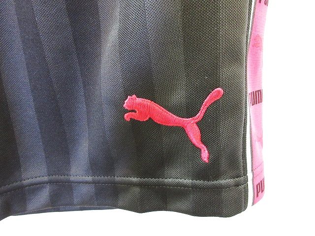 プーマ　トラックパンツ　ハーフパンツ　２着セット　M　グレー　ピンク PUMA プーマ ショートパンツ キッズ ジュニア 子供 687786
