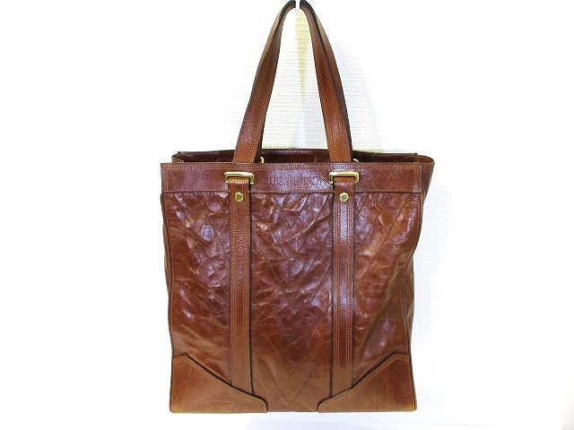 ルイヴィトン キュイール ソアナ サックプラ マロン トートバッグ メンズ