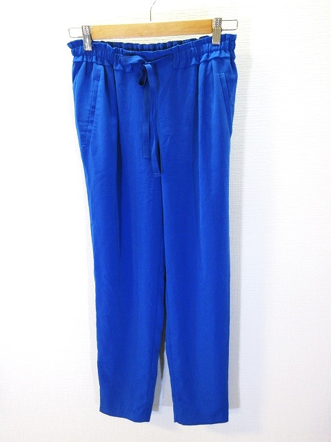 ザラ Zara Basic イージー パンツ スラックス 青 S レディース 146 ベクトルパーク ザラ Zara Basic イージー パンツ スラックス 青 S レディース 146 ベクトルパーク