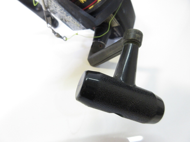 リョービ　スピニングリール 黒 ライン付き リョービ スピニングリール 黒 ライン付き