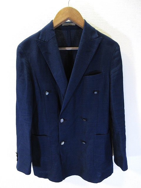 ビーアールプラクティカルスタイル B R Practical Style ウール テーラード ジャケット 3b ネイビー 46 メンズ 146 ベクトルパーク