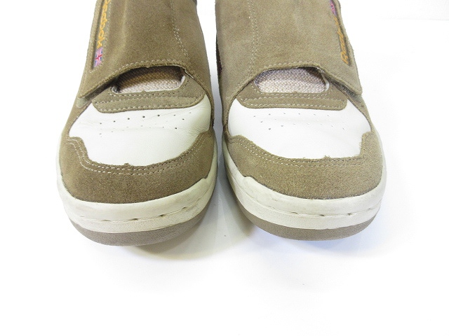 リーボック Reebok スニーカー シューズ スエード ハイカット ベージュ 