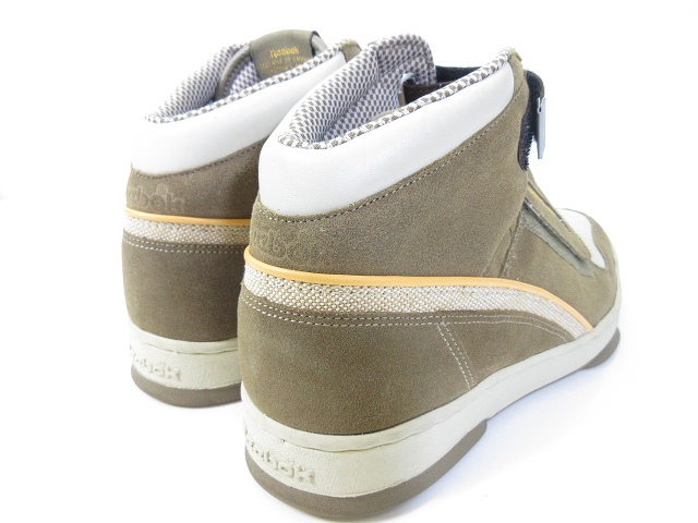リーボック Reebok スニーカー シューズ スエード ハイカット ベージュ 