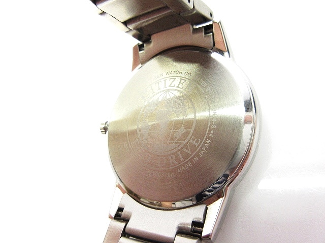 シチズン CITIZEN COLLECTION 美品 AW1231-66A Eco-Drive フレキシブル 